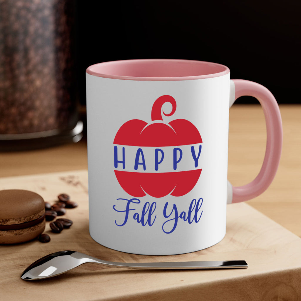 happy fall yall 232#- fall-Mug / Coffee Cup