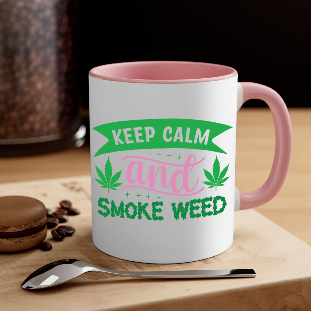 keep calm and smoke weed 170#- marijuana-Mug / Coffee Cup