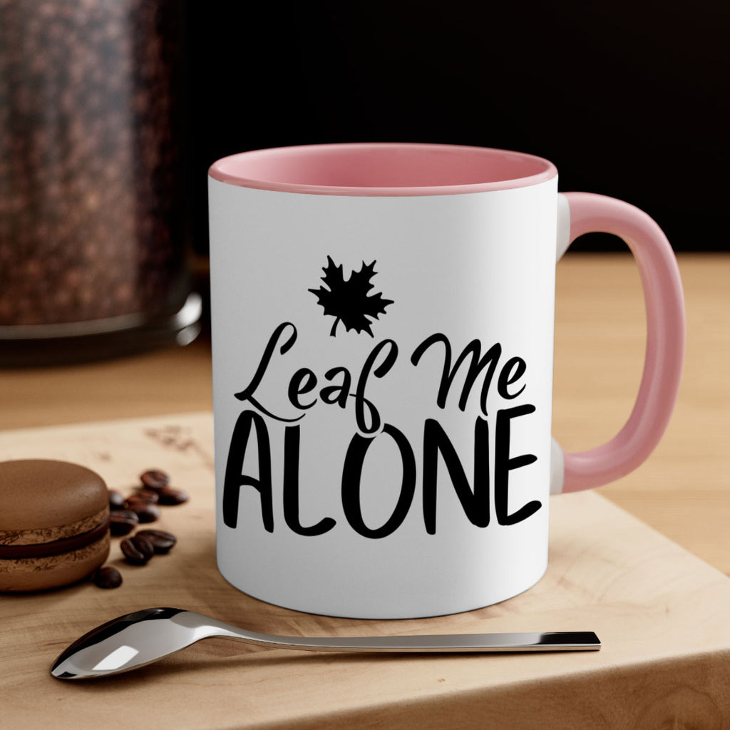 leaf me alone 386#- fall-Mug / Coffee Cup
