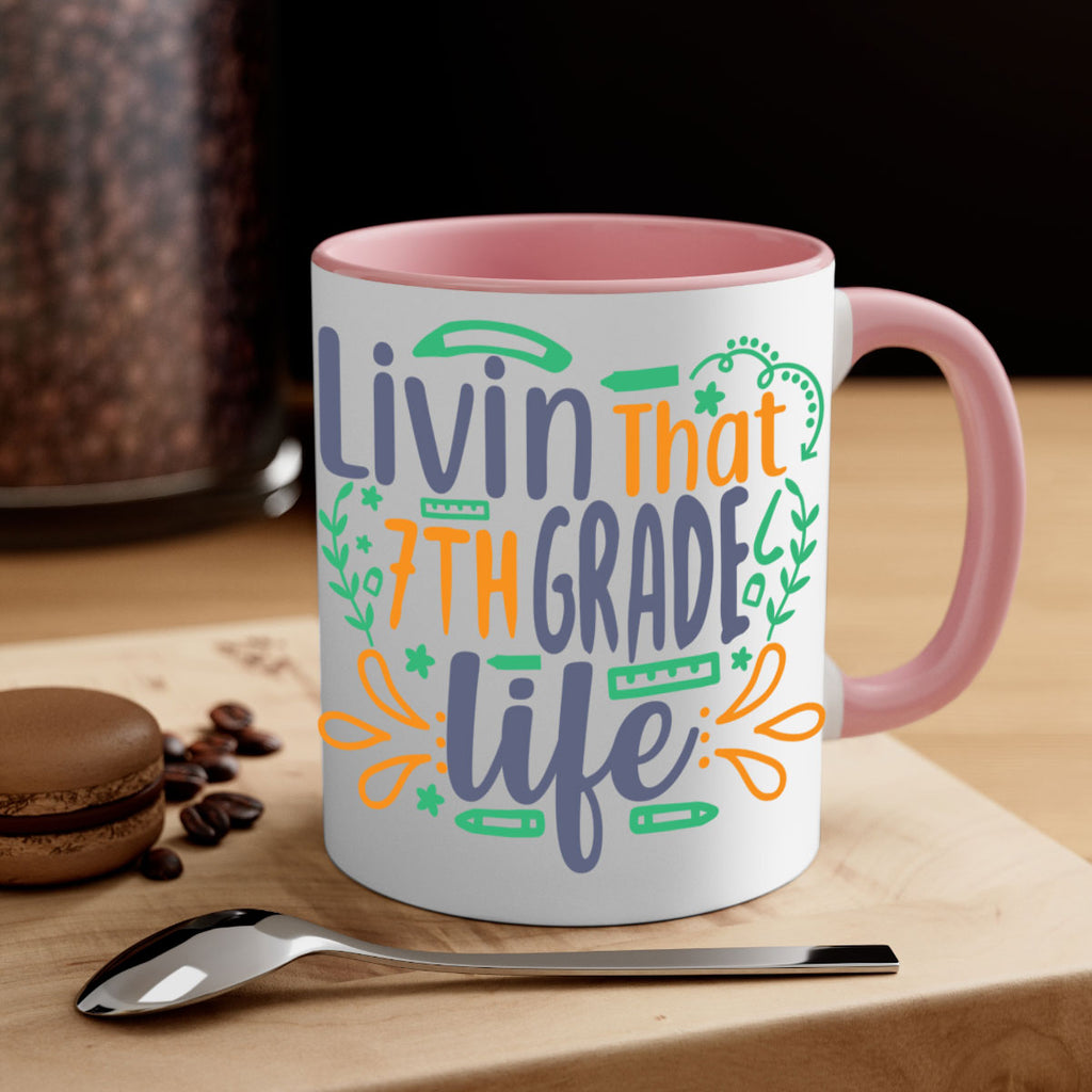 livin that 7th garde life 3#- 7th grade-Mug / Coffee Cup