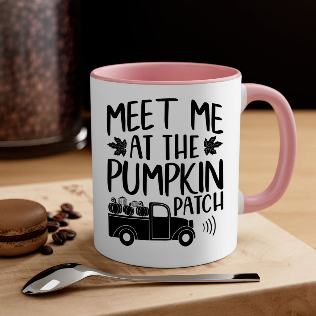 meet me at the pumpkin patch 423#- fall-Mug / Coffee Cup