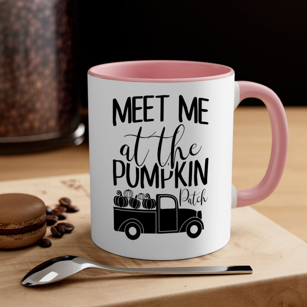 meet me at the pumpkin patch 424#- fall-Mug / Coffee Cup