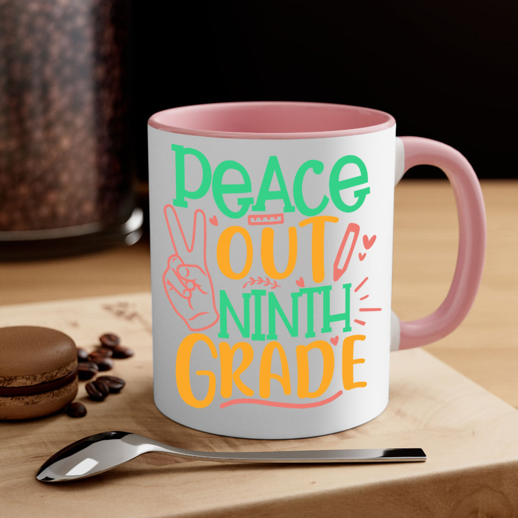 peace out 9th grade 2#- 9th grade-Mug / Coffee Cup