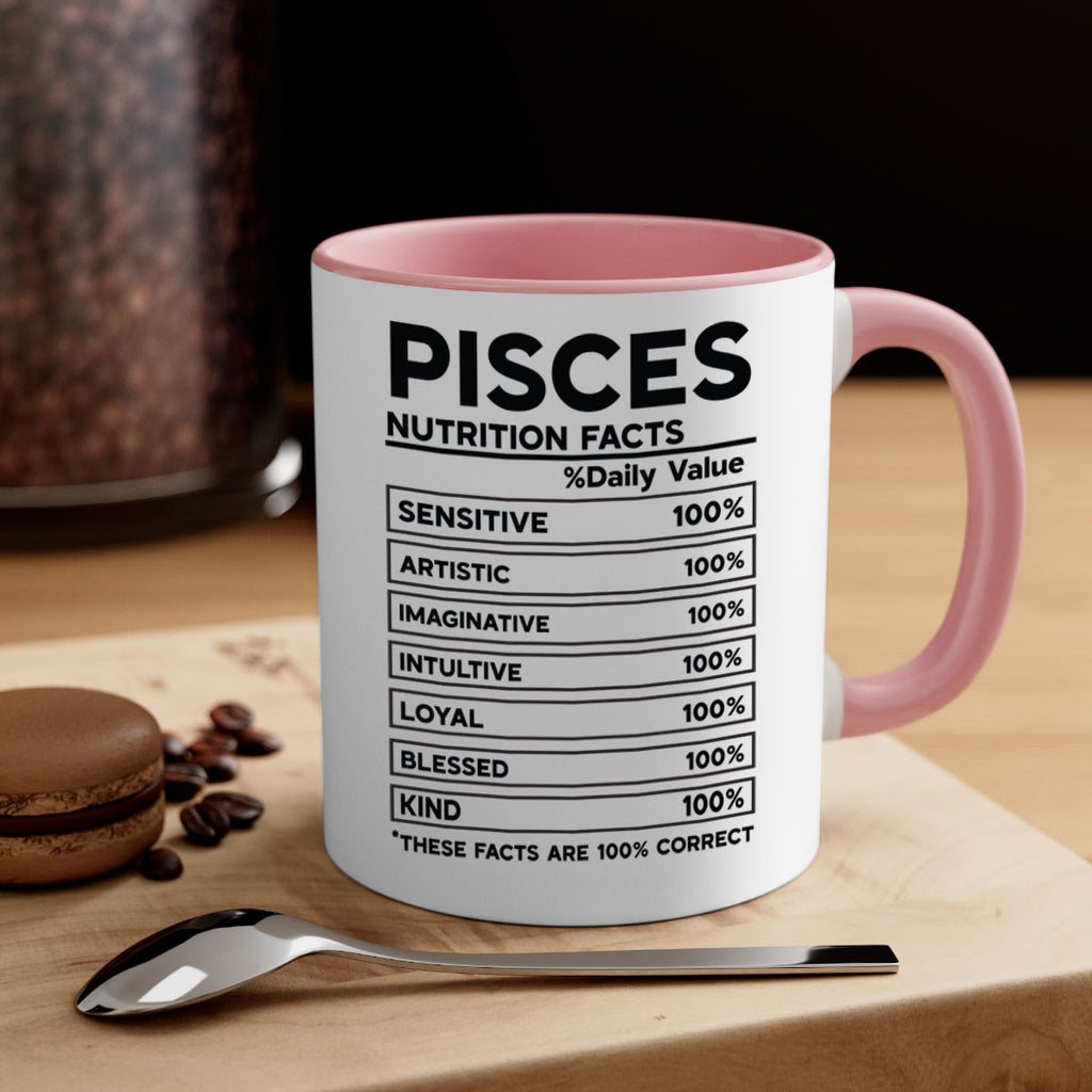 pisces Nutrition Facts 367#- zodiac-Mug / Coffee Cup
