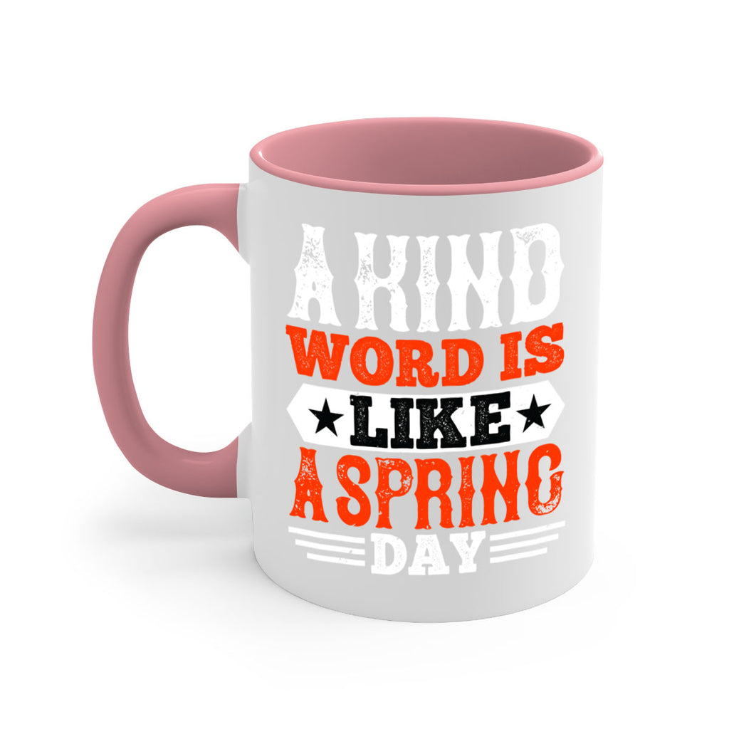 A kind word is like a spring day 2362#- basketball-Mug / Coffee Cup