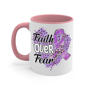 AlzheimerS Awareness Faith Over Fear 13#- alzheimers-Mug / Coffee Cup