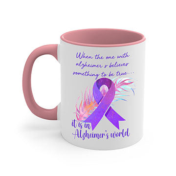 AlzheimerS Awareness Purple Ribbon 17#- alzheimers-Mug / Coffee Cup