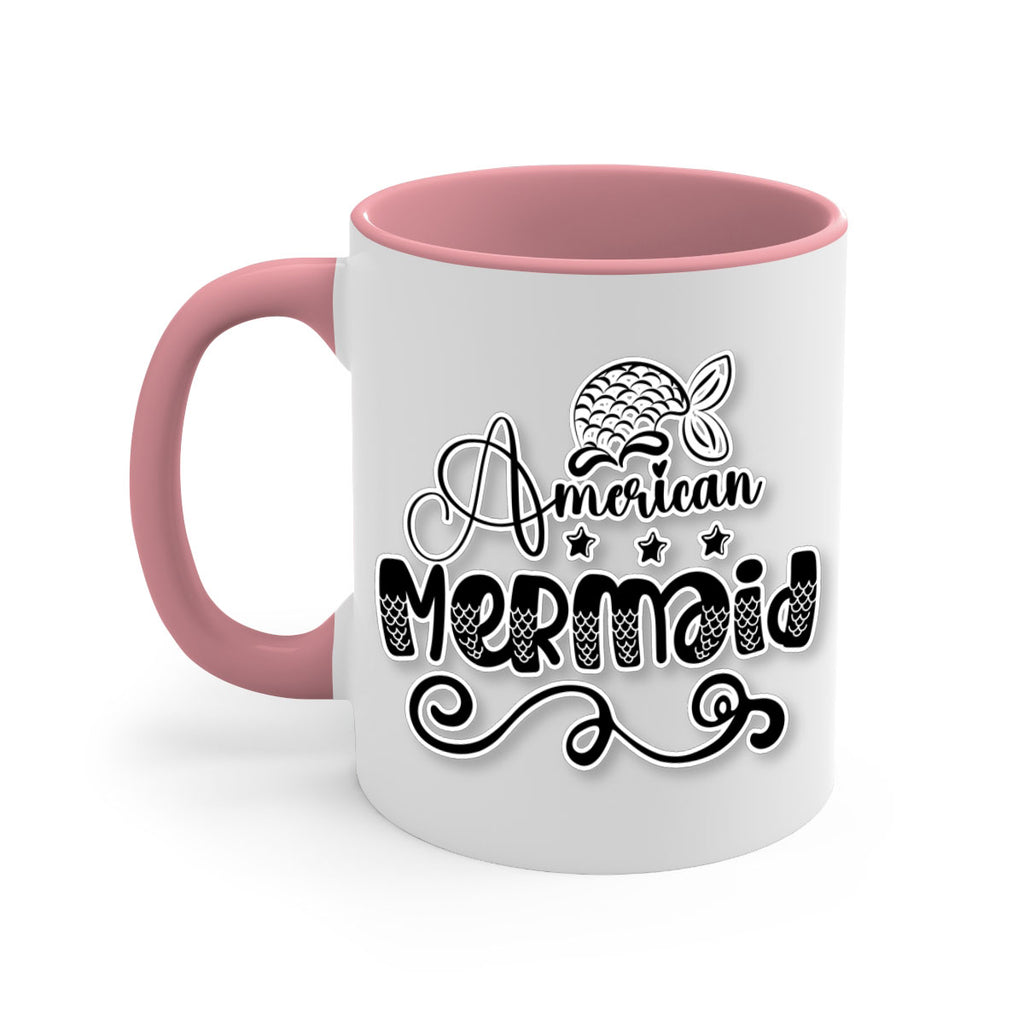 American Mermaid 15#- mermaid-Mug / Coffee Cup