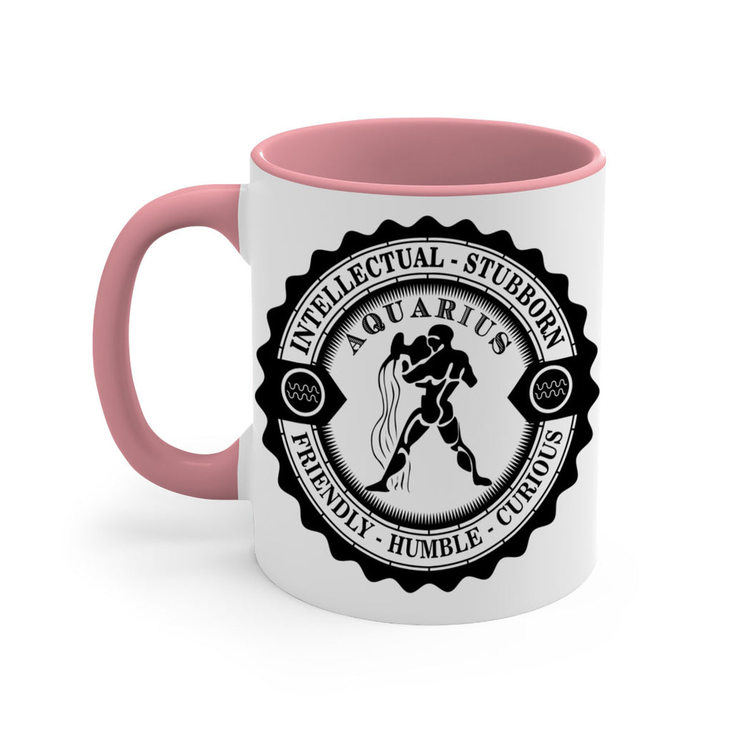 Aquarius balck 44#- zodiac-Mug / Coffee Cup