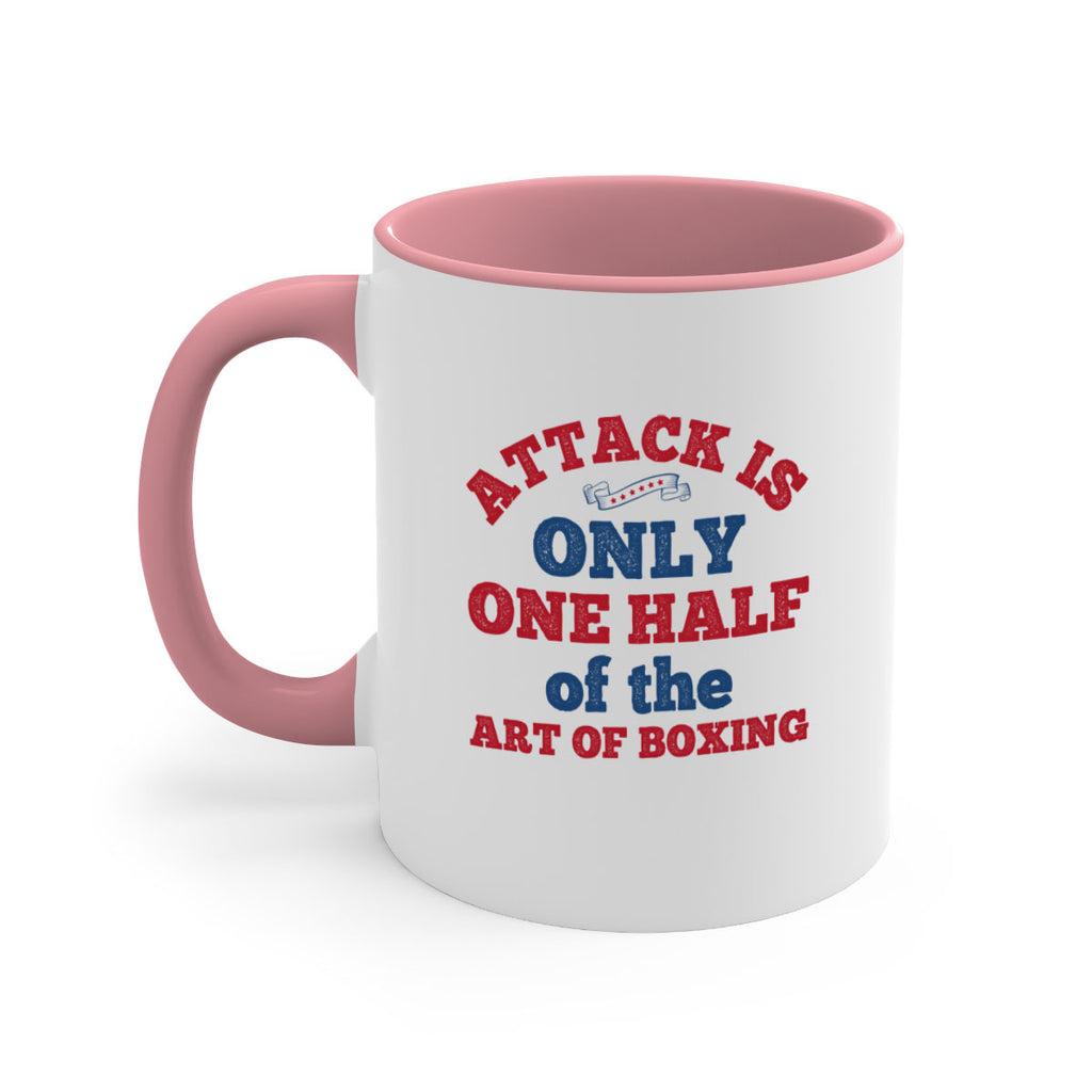 Attack is only one half of the art of boxing 1845#- boxing-Mug / Coffee Cup