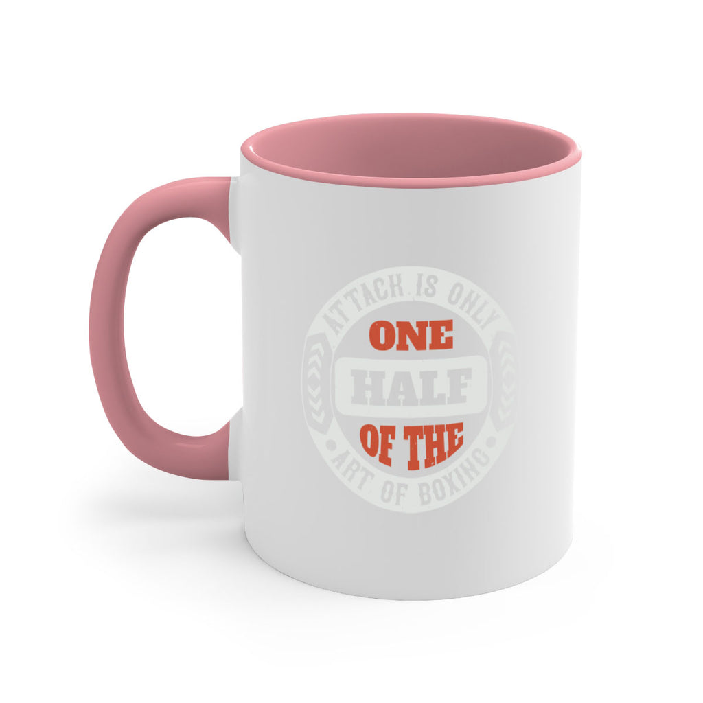 Attack is only one half of the art of boxing 1954#- boxing-Mug / Coffee Cup