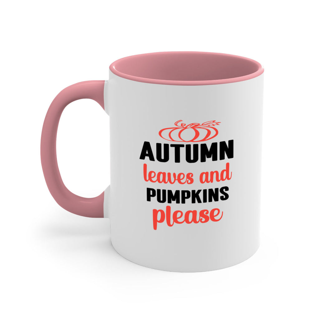 Autumn leaves and pumpkins please 27#- fall-Mug / Coffee Cup
