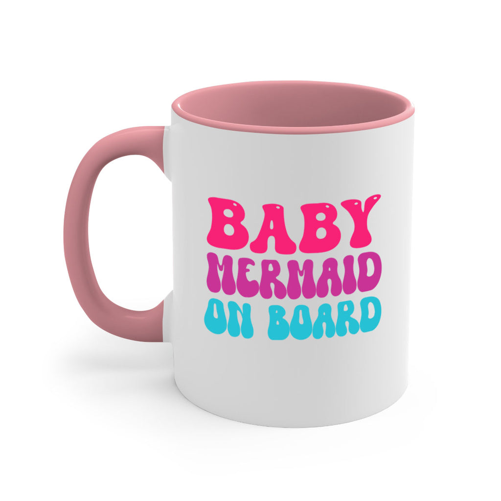 Baby Mermaid On Board 19#- mermaid-Mug / Coffee Cup