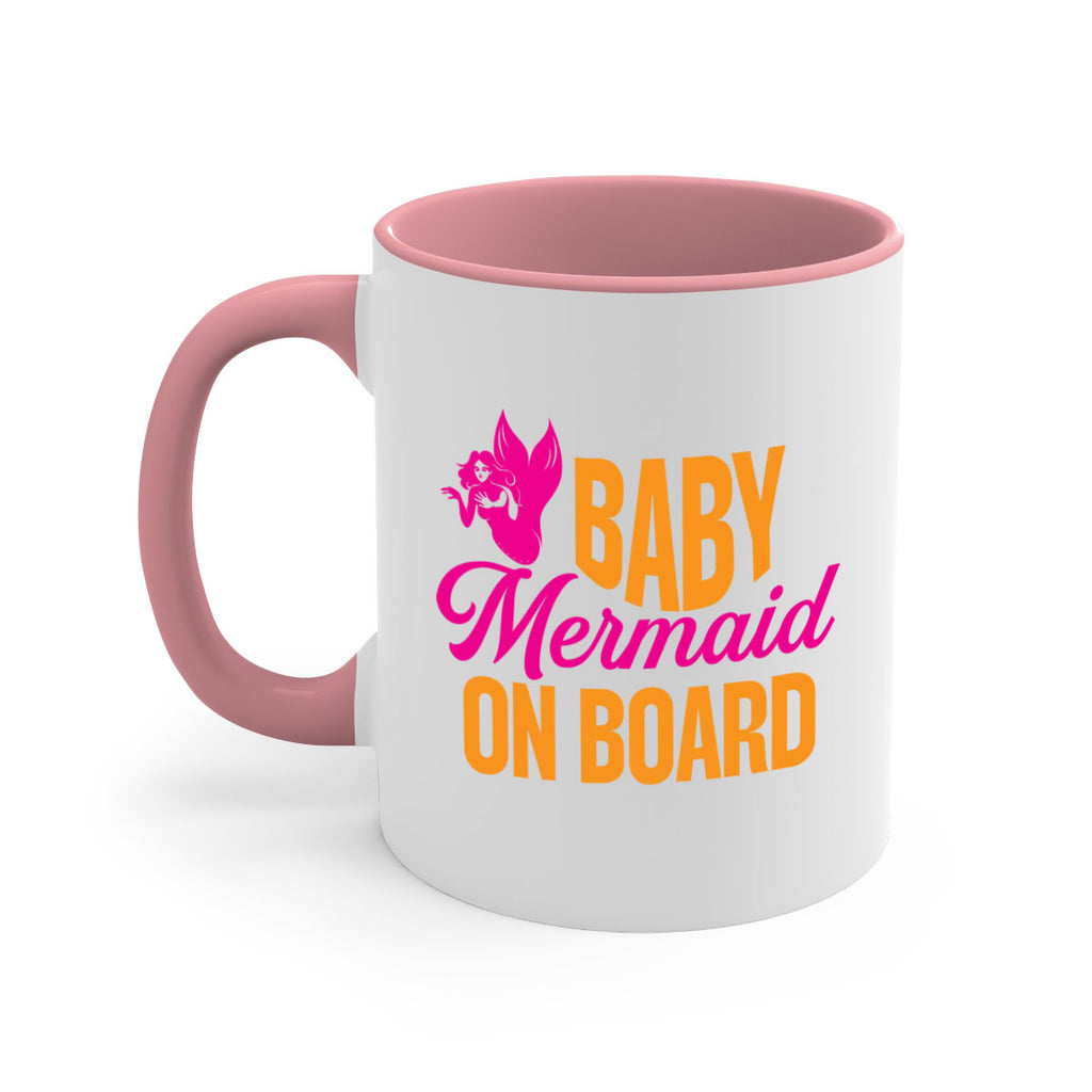 Baby Mermaid On Board 22#- mermaid-Mug / Coffee Cup