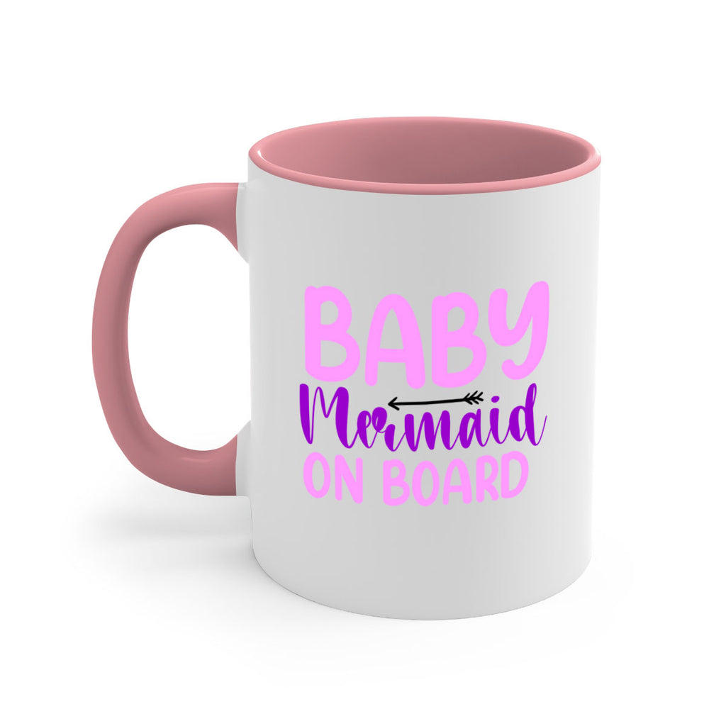 Baby Mermaid On Board 23#- mermaid-Mug / Coffee Cup