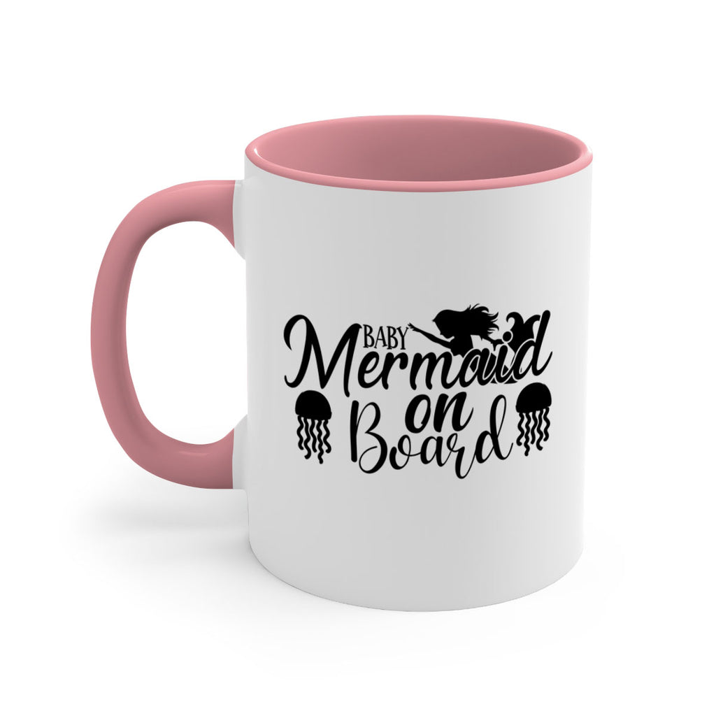 Baby Mermaid On Board 26#- mermaid-Mug / Coffee Cup