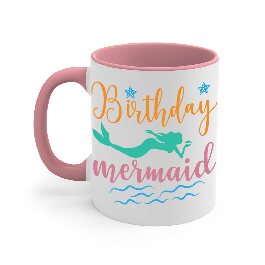 Birthday Mermaid Design 79#- mermaid-Mug / Coffee Cup