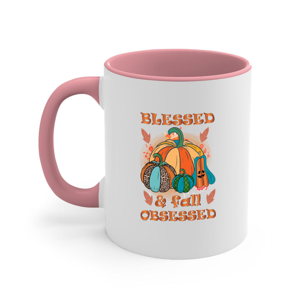 Blessed Fall Obsessed 49#- fall-Mug / Coffee Cup