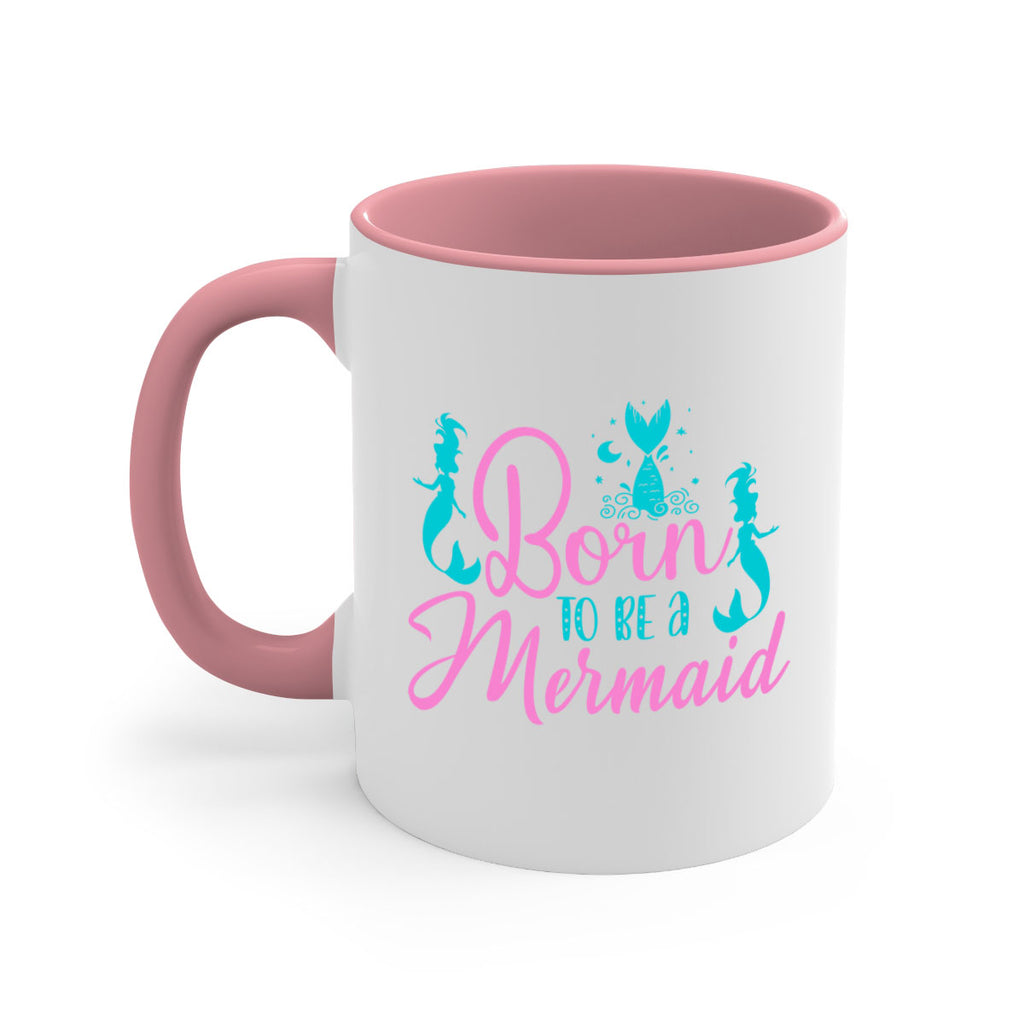 Born To Be A Mermaid 80#- mermaid-Mug / Coffee Cup