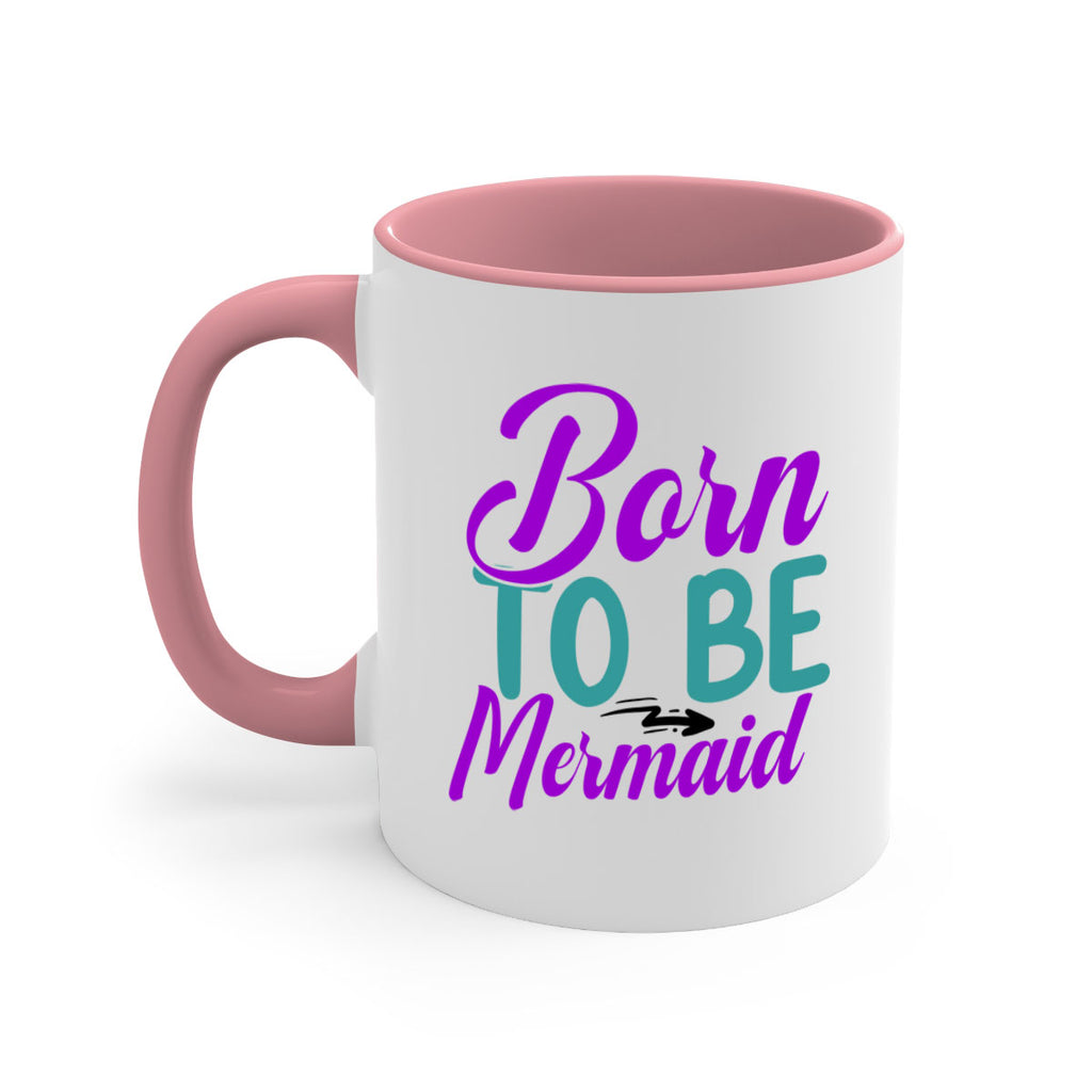 Born To Be Mermaid 82#- mermaid-Mug / Coffee Cup