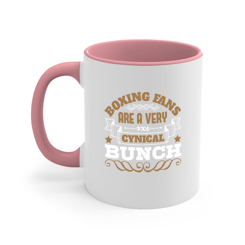 Boxing fans are a very cynical bunch 1723#- boxing-Mug / Coffee Cup