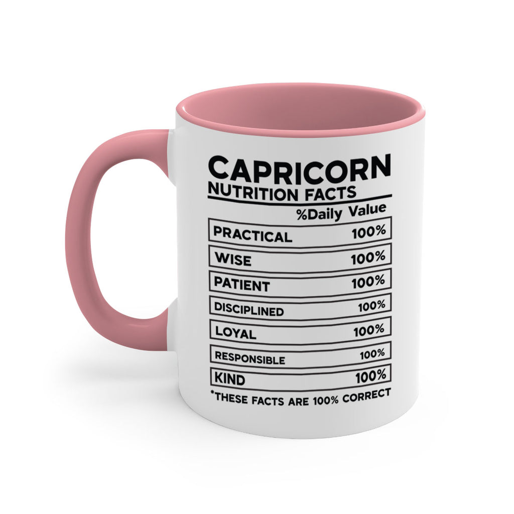 Capricorn Nutrition Facts 185#- zodiac-Mug / Coffee Cup