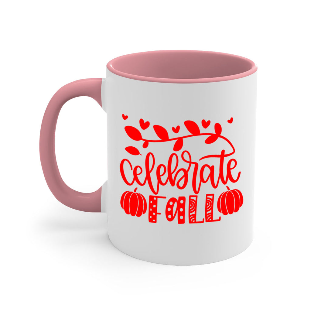 Celebrate Fall 59#- fall-Mug / Coffee Cup