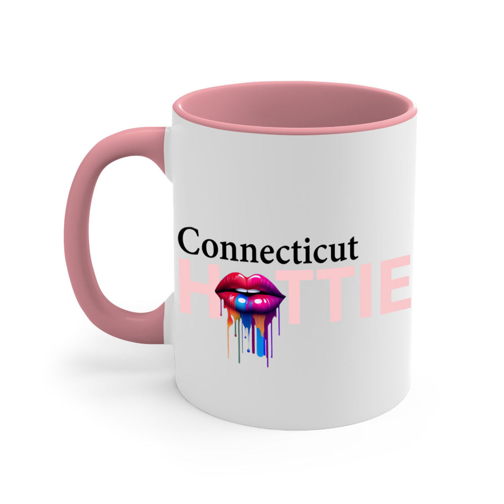 Connecticut Hottie with dripping lips 7#- Hottie Collection-Mug / Coffee Cup