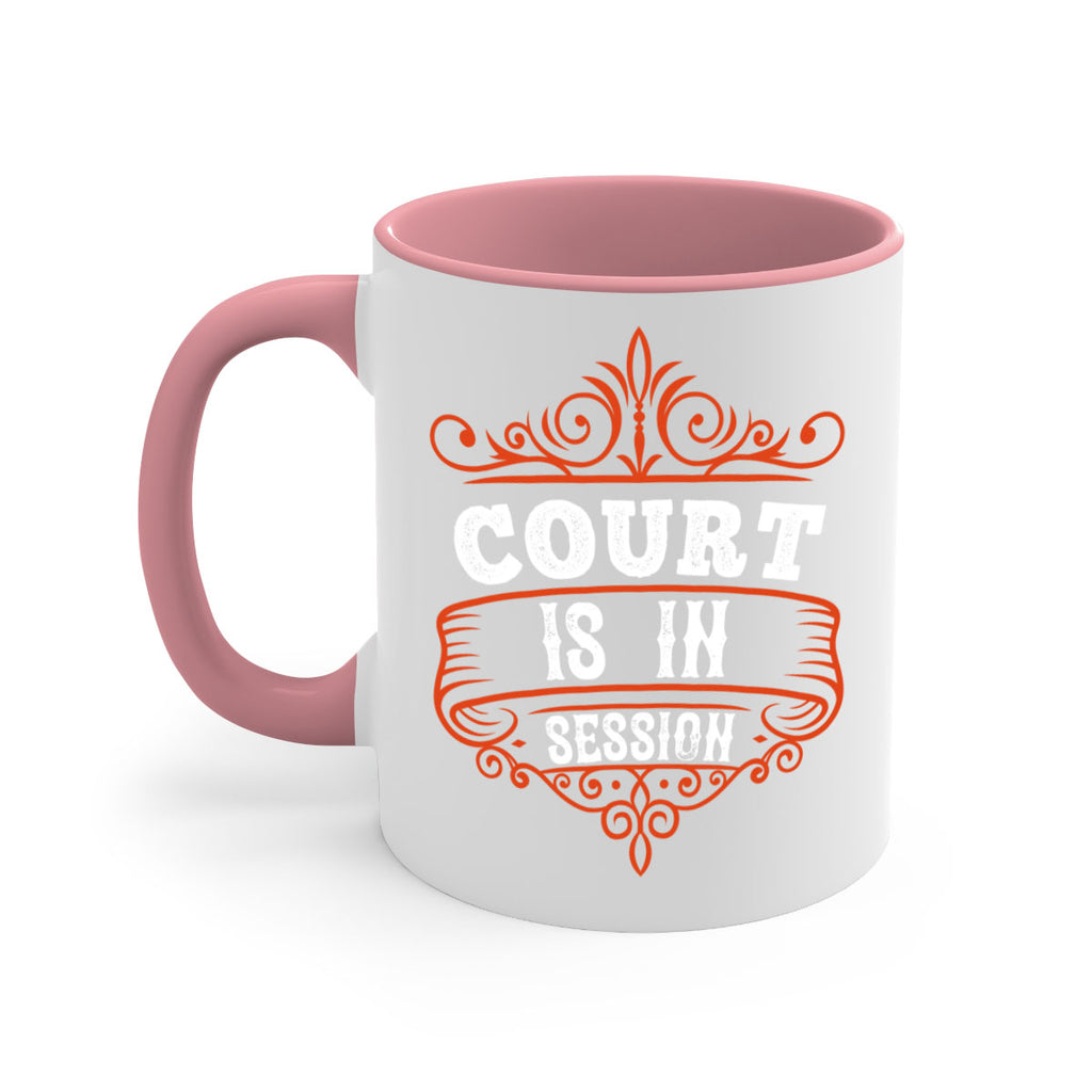 Court is in ball session 1570#- basketball-Mug / Coffee Cup