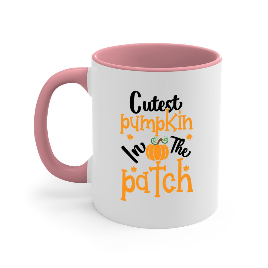 Cutestpumpkininthepatch 66#- fall-Mug / Coffee Cup