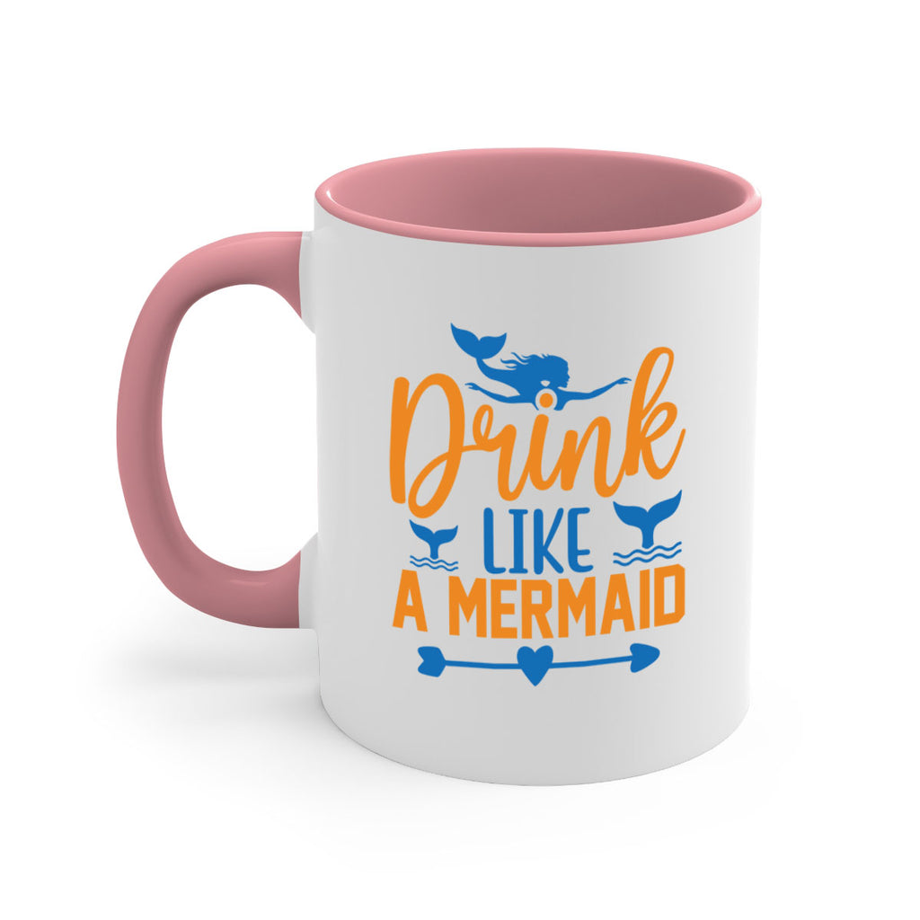 Drink Like a Mermaid 142#- mermaid-Mug / Coffee Cup