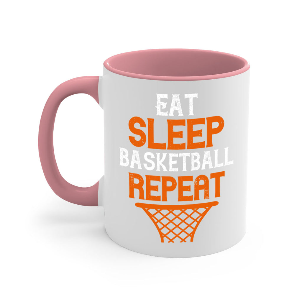 Eat more sleep basketball repeat 2351#- basketball-Mug / Coffee Cup