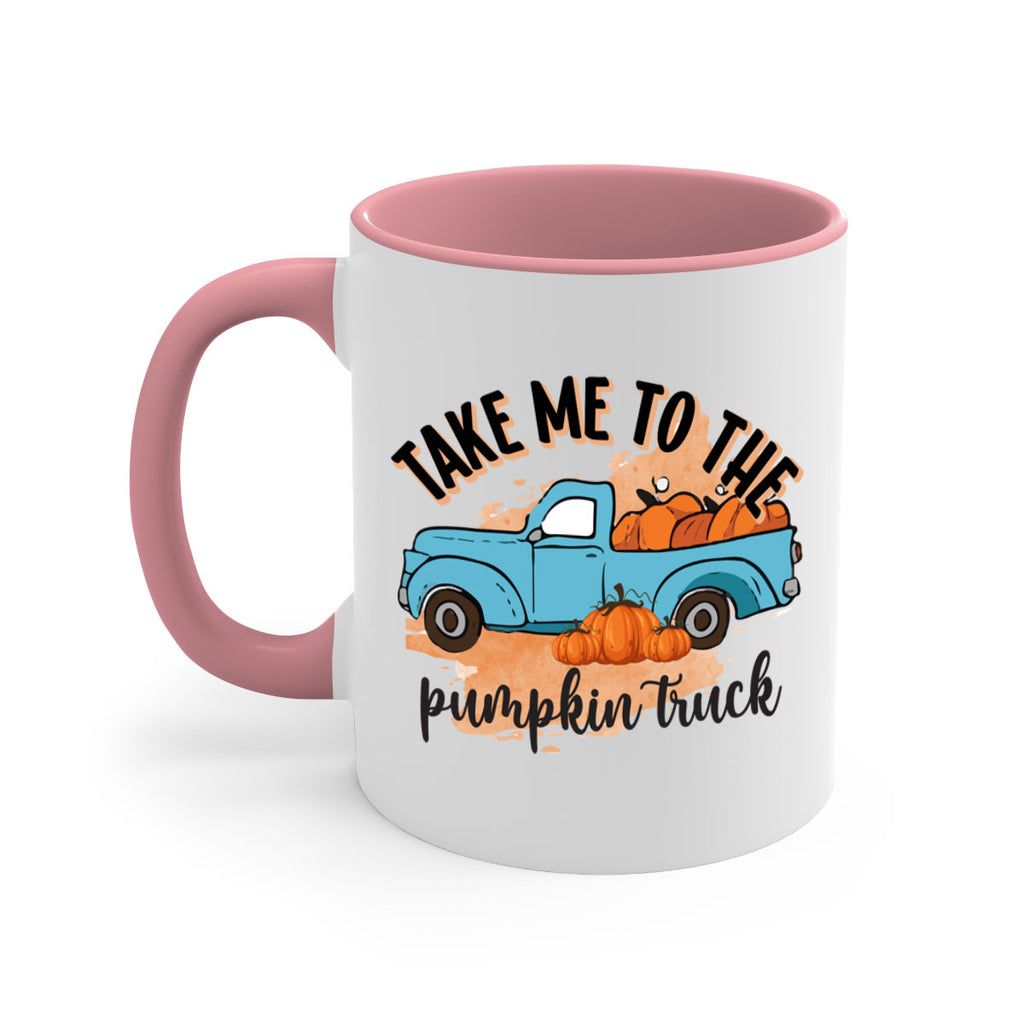 Fall Pumpkin Truck 128#- fall-Mug / Coffee Cup