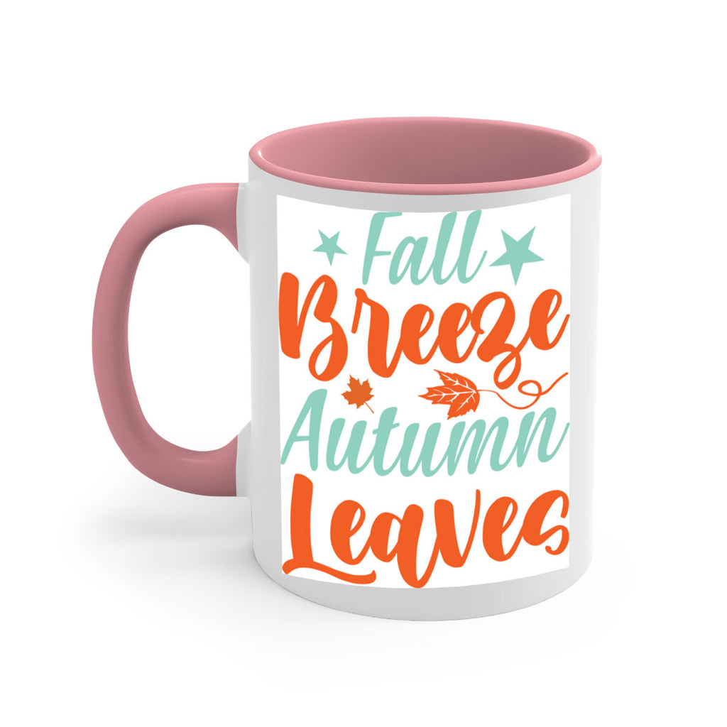 FallBreezeAutumnLeaves 147#- fall-Mug / Coffee Cup