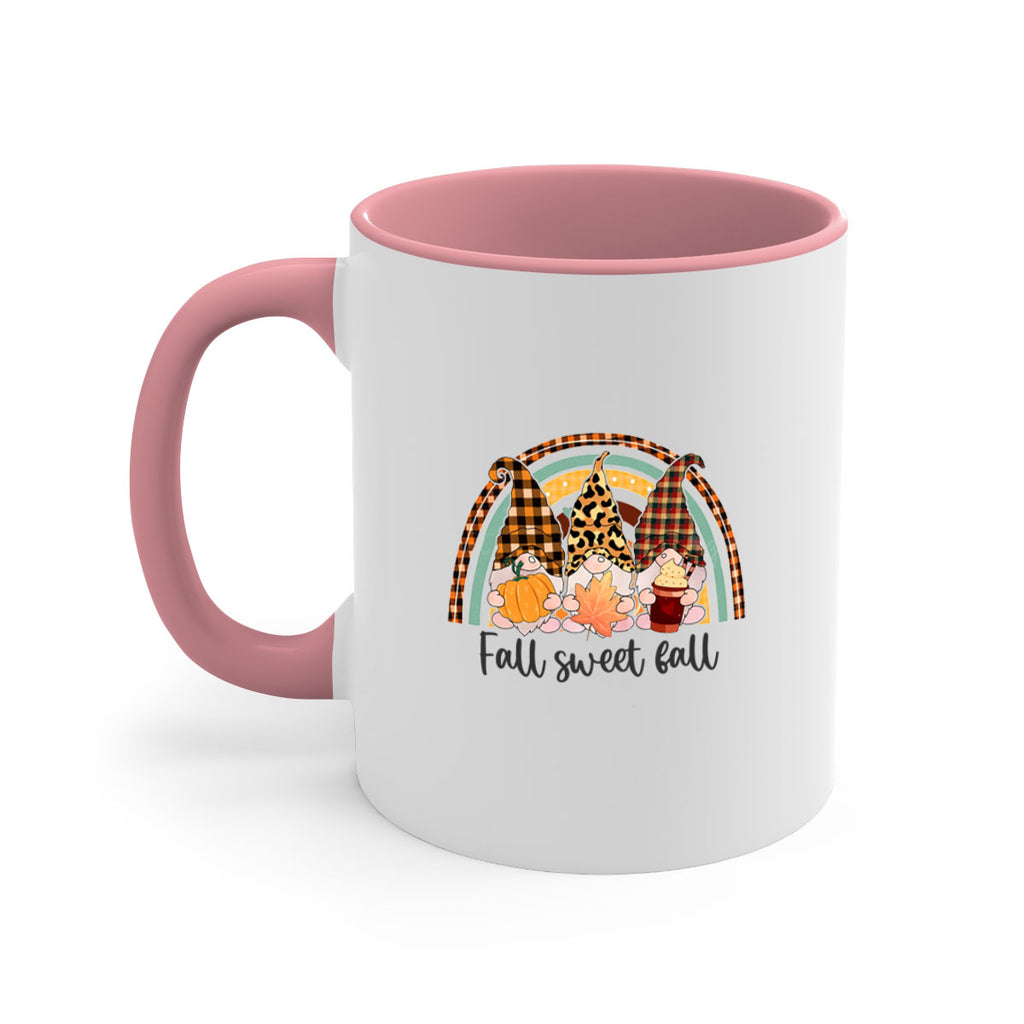 FallSweetFallGnomeRainbow 162#- fall-Mug / Coffee Cup