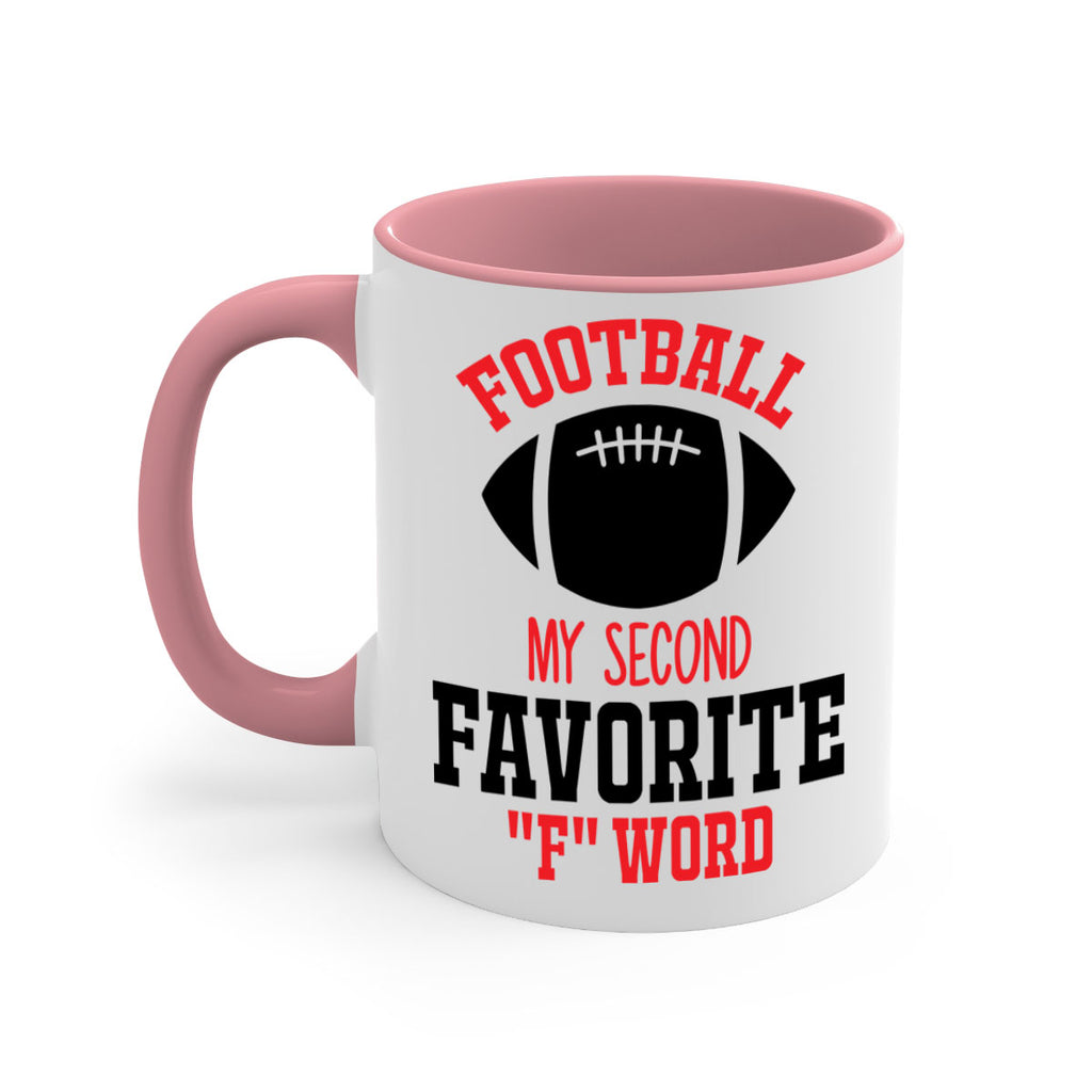Football my second favorite F word 1234#- football-Mug / Coffee Cup