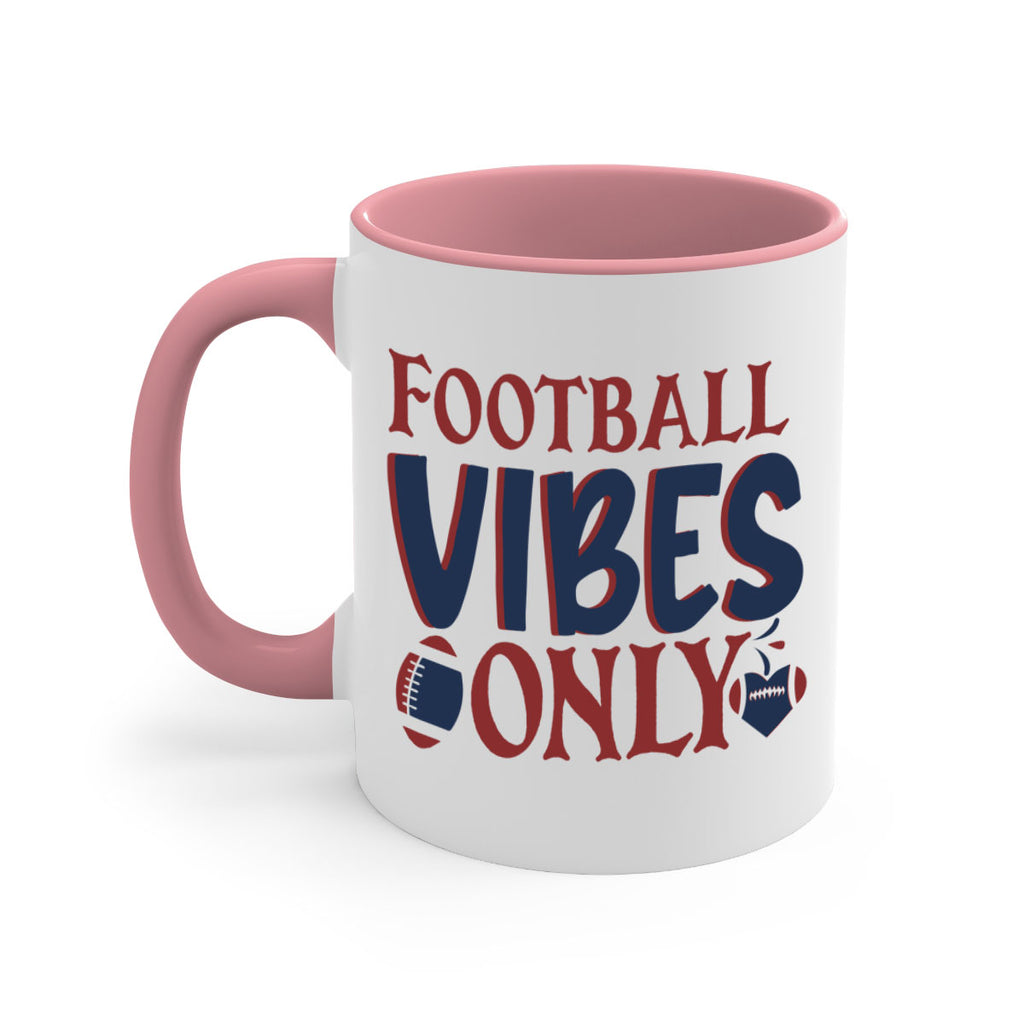 Football vibes only 1543#- football-Mug / Coffee Cup