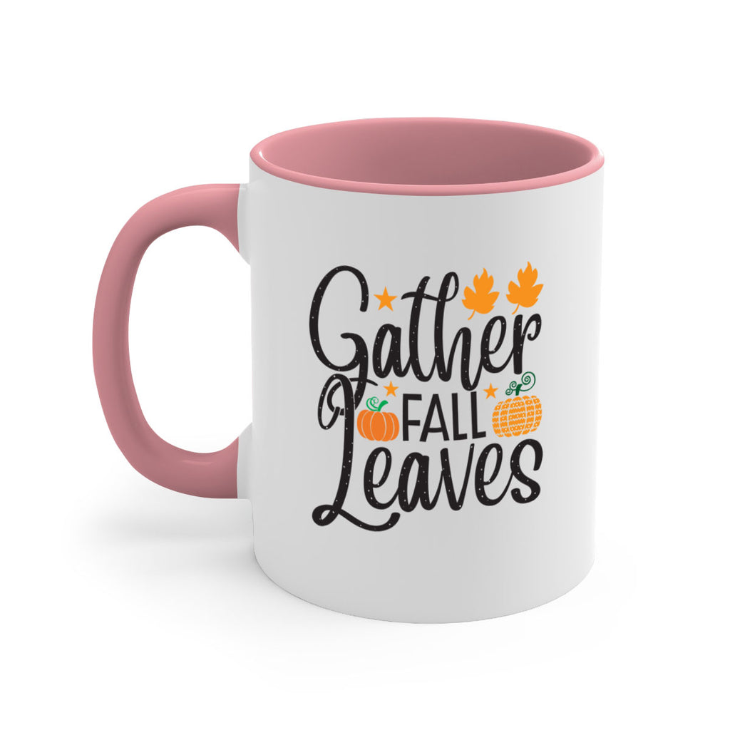 Gatherfallleaves 189#- fall-Mug / Coffee Cup