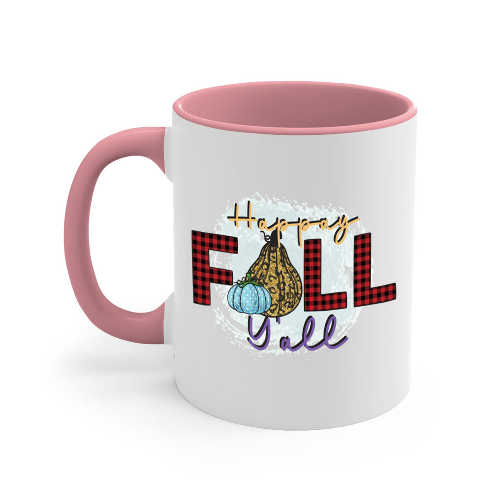 Happay Fall Y all 217#- fall-Mug / Coffee Cup