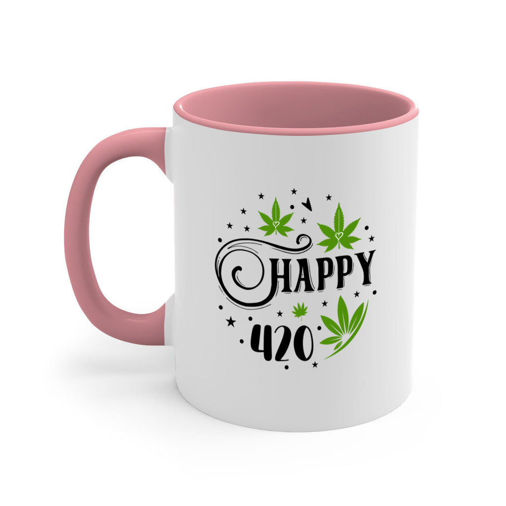Happy 420 101#- marijuana-Mug / Coffee Cup
