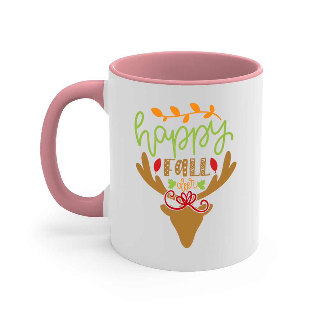 Happy Fall deer 219#- fall-Mug / Coffee Cup