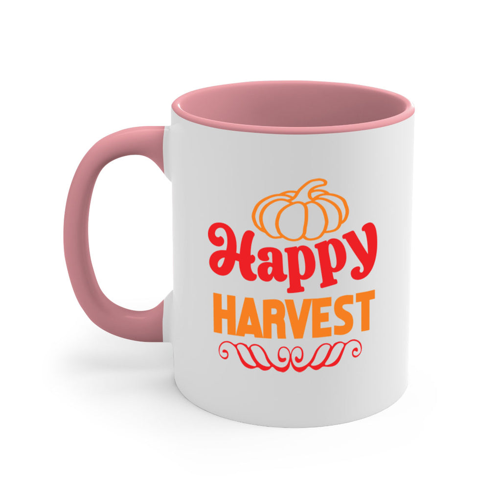 HappyHarvest 256#- fall-Mug / Coffee Cup