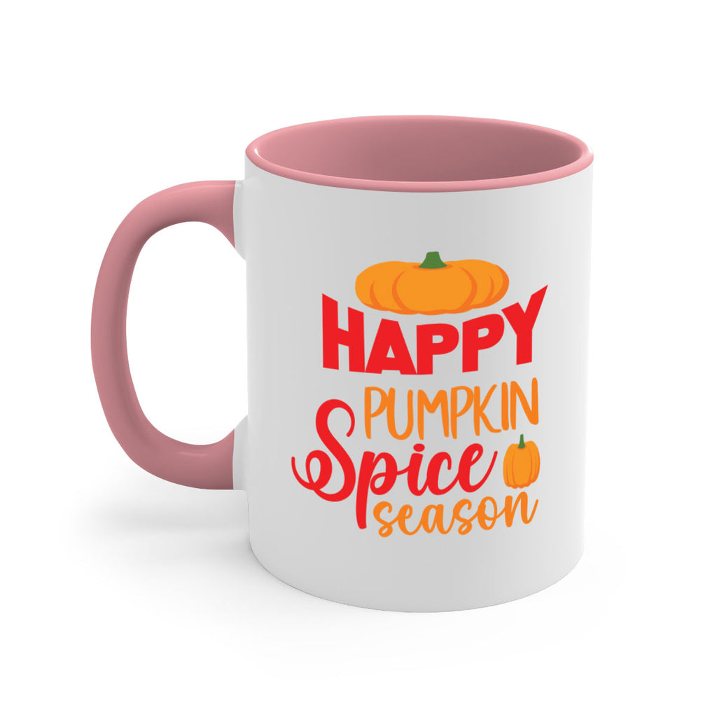 HappyPumpkinSpiceSeason 259#- fall-Mug / Coffee Cup