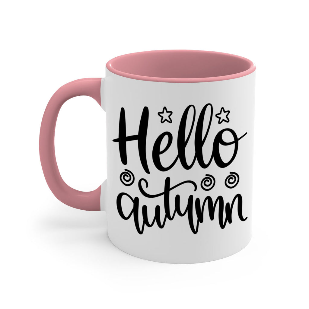 Hello Autumn 270#- fall-Mug / Coffee Cup