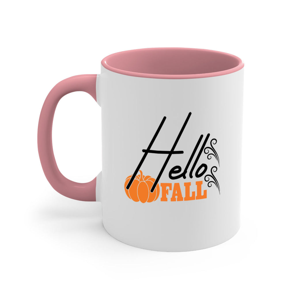 Hello Fall 281#- fall-Mug / Coffee Cup