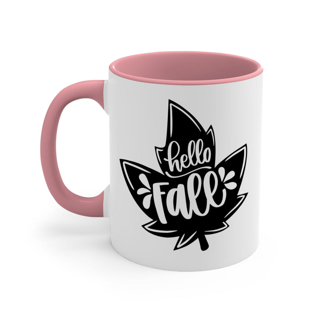 Hello Fall 494#- fall-Mug / Coffee Cup
