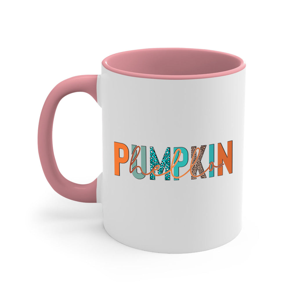 Hello Pumpkin 285#- fall-Mug / Coffee Cup