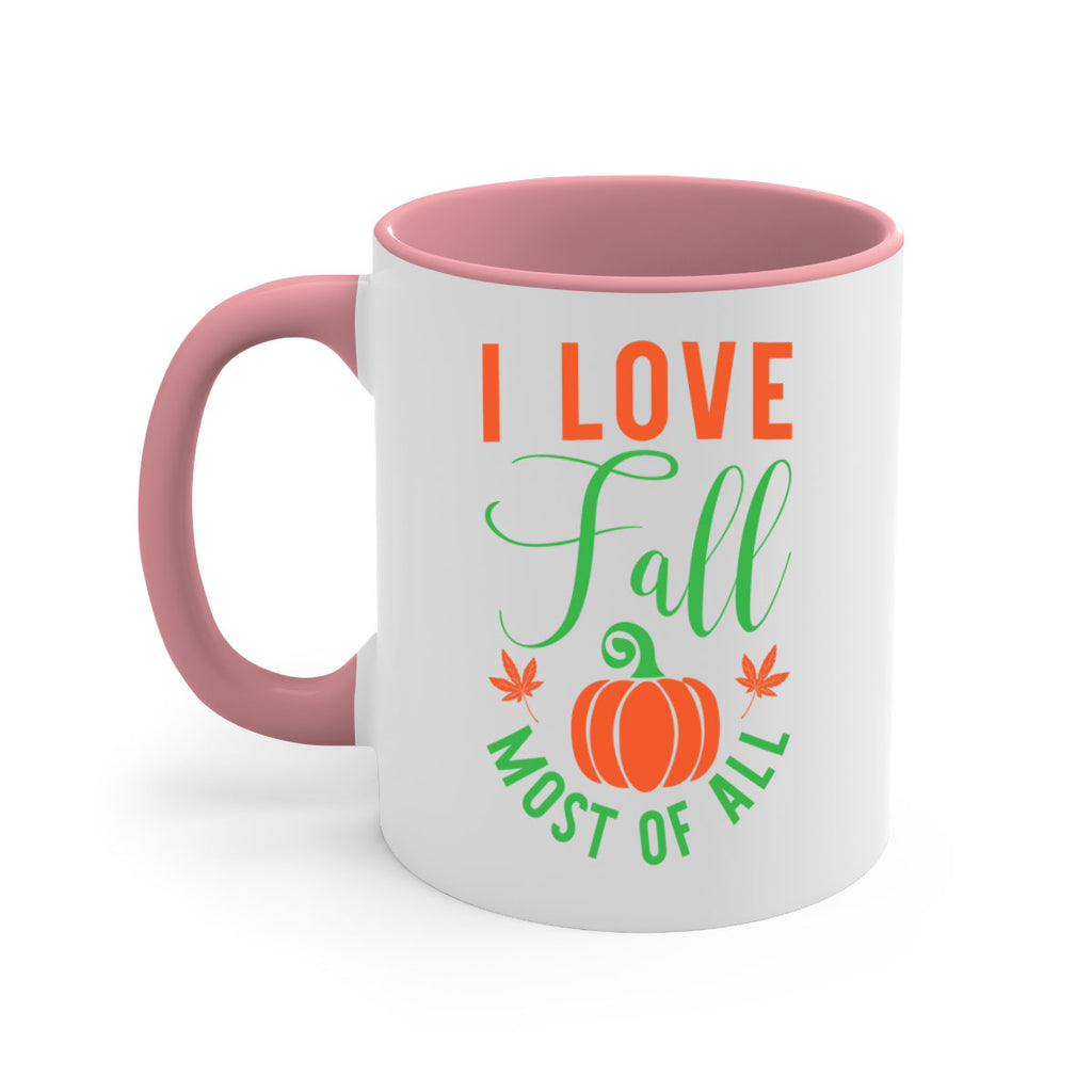 I Love Fall Most of All 331#- fall-Mug / Coffee Cup
