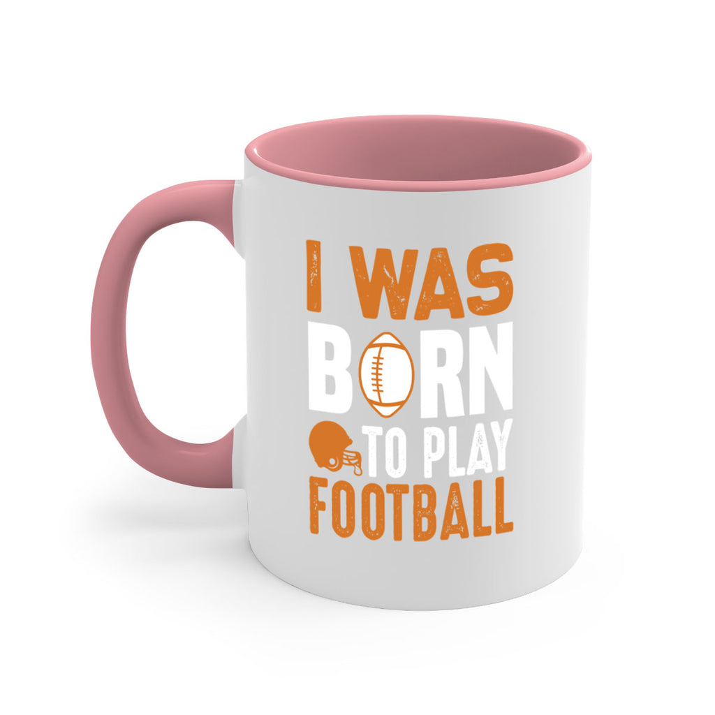 I was 1085#- football-Mug / Coffee Cup