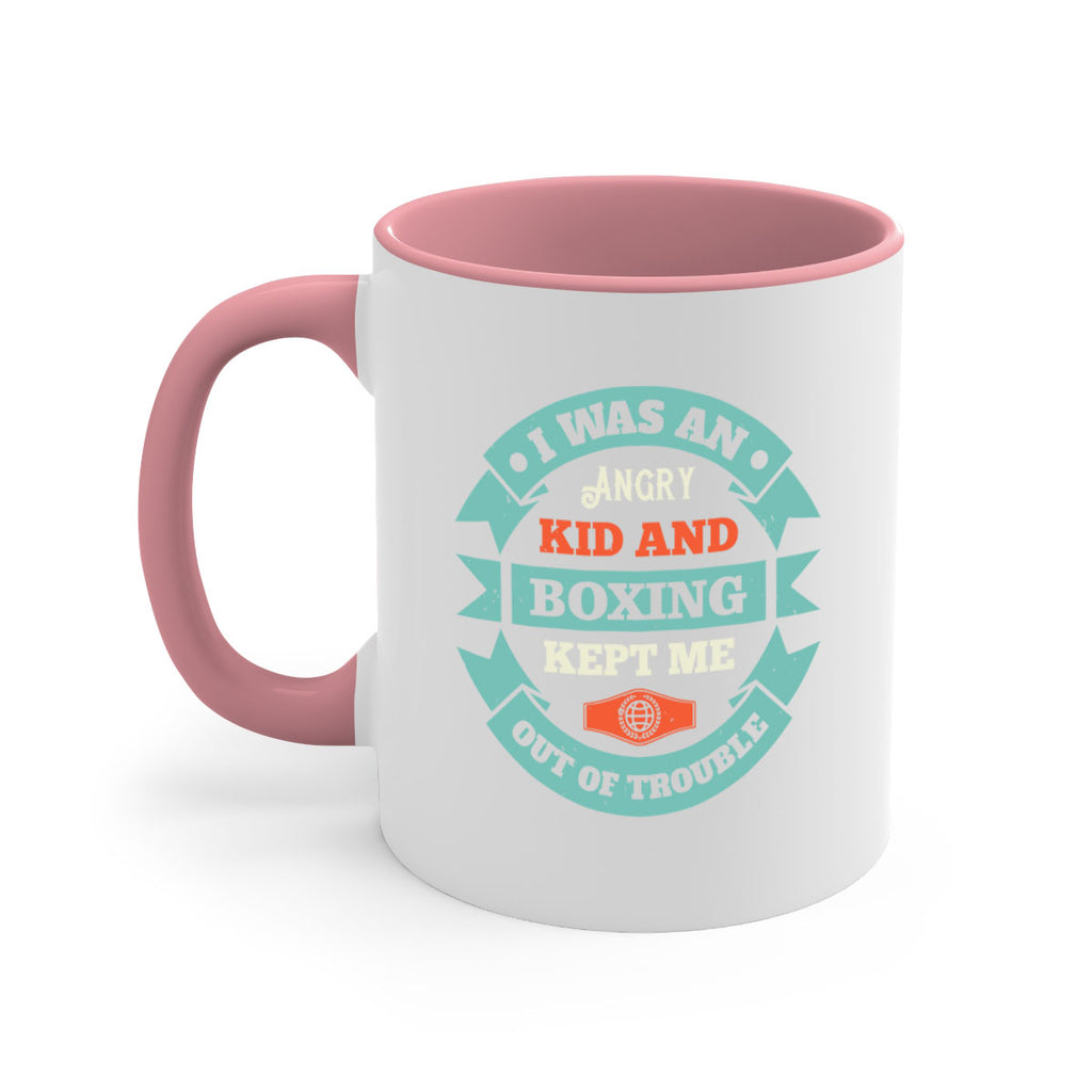 I was an angry kid and boxing kept me out of trouble 1977#- boxing-Mug / Coffee Cup